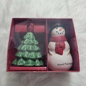 St. Nicholas Square Winter Salt & Pepper Shaker Set